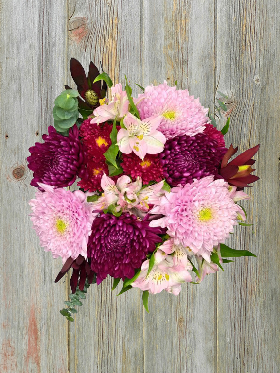 WILDFLOWERS ASSORTED COLORS BOUQUET - 16 STEMS